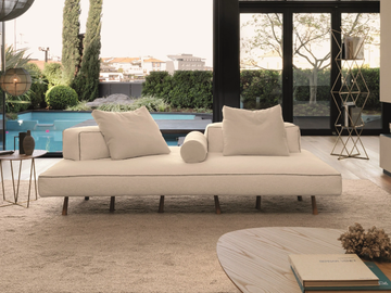ENDOR - 3 seater fabric sofa by Désirée divani - view 2